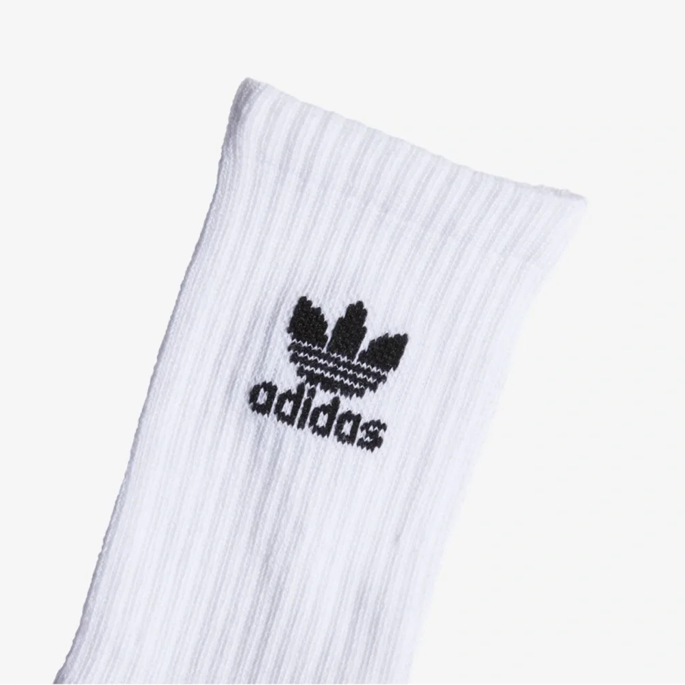 Adidas Originals Trefoil Cushioned Crew Socks 6 Pairs